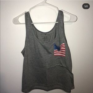 American flag shirt